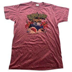 Vintage Singel Stitch Men T-Shirt Medium Hawaiian Tropic Graphic Tee Classic